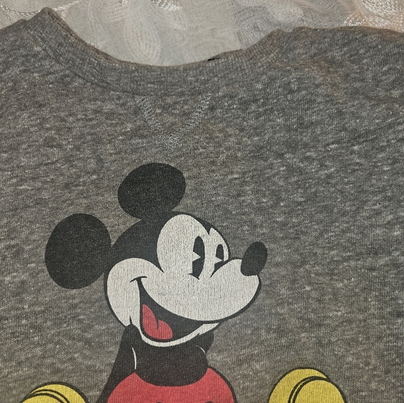 Mickey Mouse sweatshirt grey size 5 - Picture 5 of 8